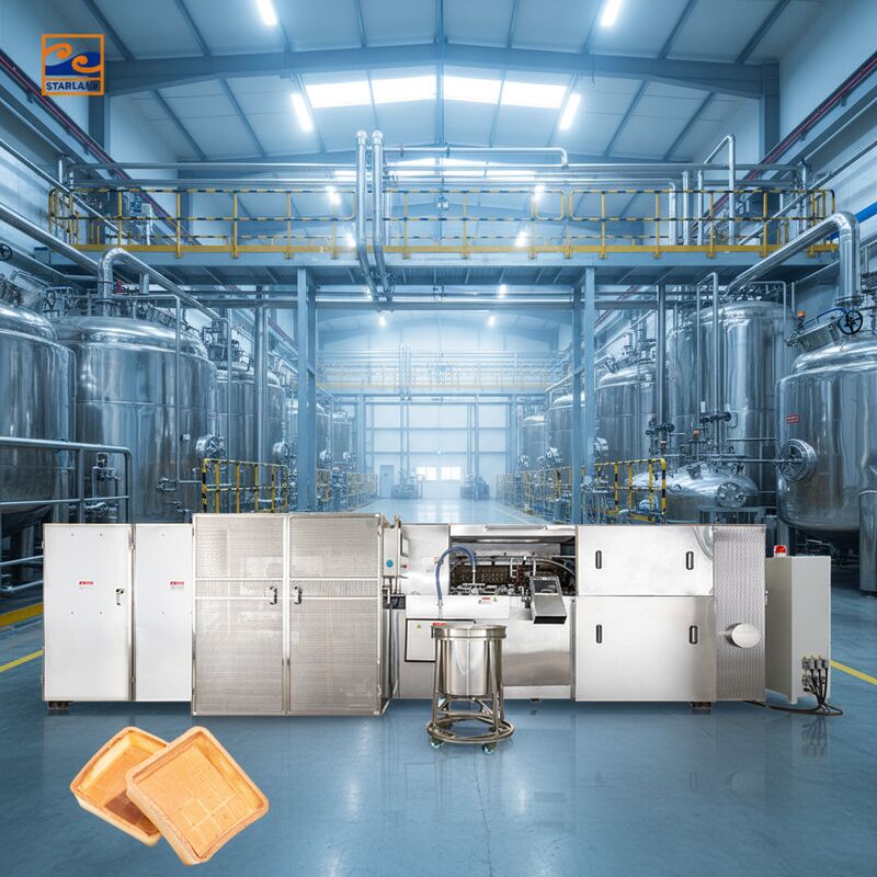 2.0hp Especificación del motor principal Línea de producción de cáscara de tartamudeo operación continua adecuada para la transformación industrial de alimentos