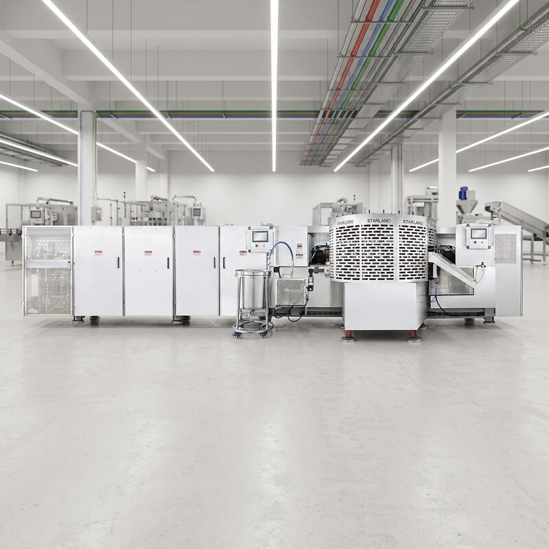 Especificación Motor principal Máquina automática de cesta de gofres Equipo de alta capacidad para la producción constante de cesta de gofres