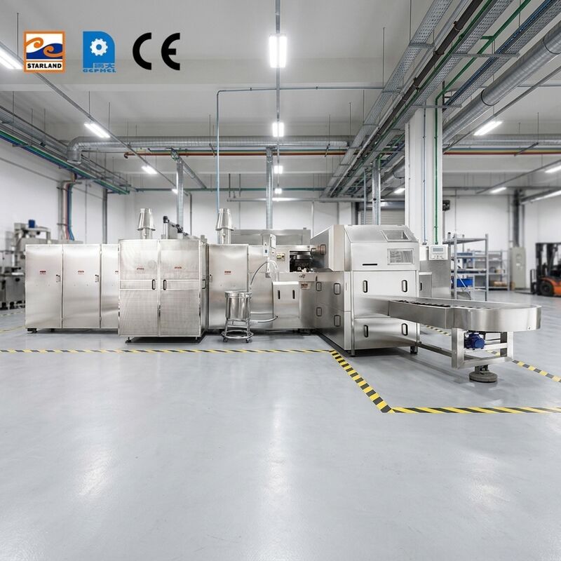 Máquina automática de cono de azúcar diseñada para mejorar los procesos de fabricación de galletas y aumentar la eficiencia operativa