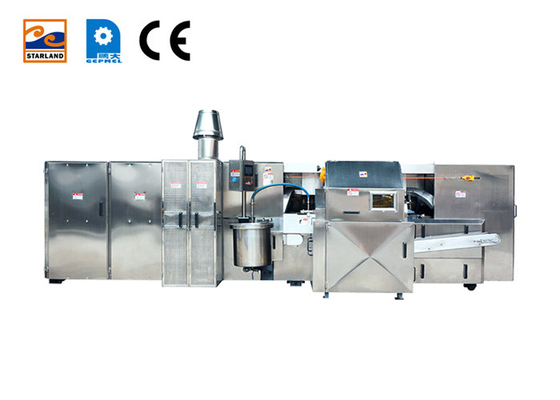 Cono curruscante rodado de Sugar Cone Production Line Cookies que hace la máquina
