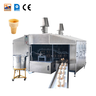 China Factory Snack Food helado Wafer Cone haciendo máquina
