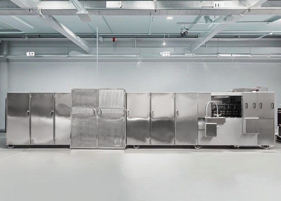 Soporte técnico de video para máquina de galletas de oblea, otras máquinas de snacks con sistema de control PLC