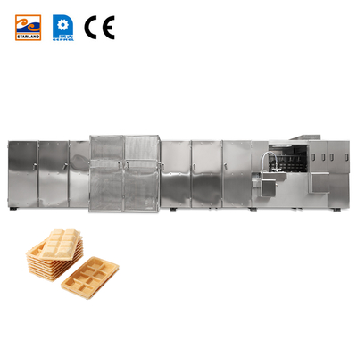 Equipo de producción de biscoitos de obleas personalizados para producción personalizada