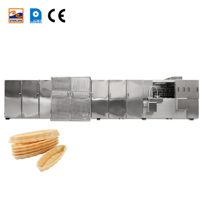 Línea de producción automática de galletas de oblea PLC para soporte técnico de video postventa
