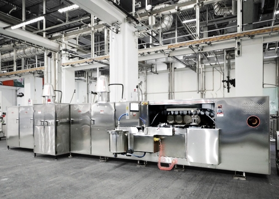 Máquina de galletas de oblea de 2.0HP hecha de material de acero inoxidable para la producción