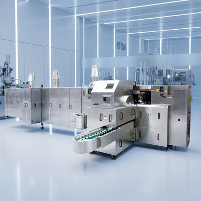 Máquina de fabricación de helados de alta productividad Construida para ofrecer un cono consistente