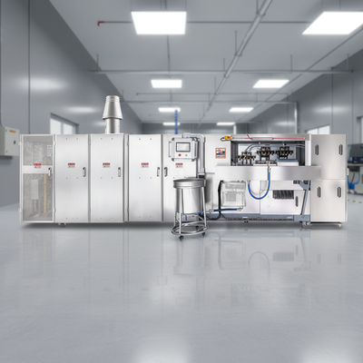 Stainless Steel Wafer Cone Production Equipment For Wafer Cone Manufacturing Excellence