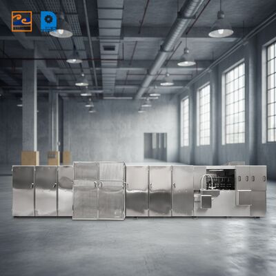 Máquina de galletas de obleas equipada con sistema de control PLC que proporciona control automatizado y producción estable de obleas Monaka