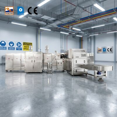 Máquina para hacer galletas de acero inoxidable adecuada para plantas de procesamiento de alimentos