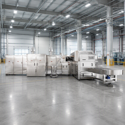 Línea de producción automática de conos de azúcar de acero inoxidable Soporte técnico en video de posventa para producción