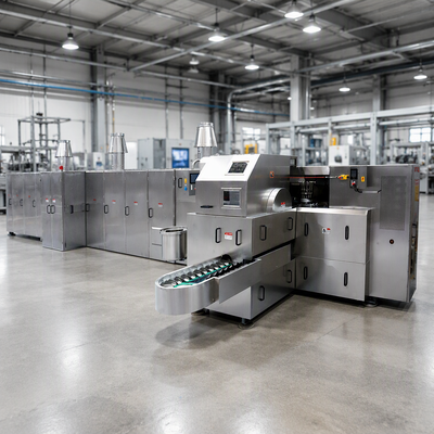 Máquina de cono de helado industrial de alta eficiencia con certificación CE