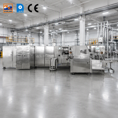 Línea de producción de conos de azúcar de alto rendimiento para producción industrial continua