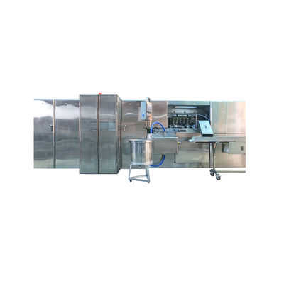 Galleta Sugar Cone Production Line del consumo 10kg/Hour del gas