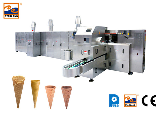 Cadena de producción del cono de helado, 71 plantillas de la hornada del arrabio.